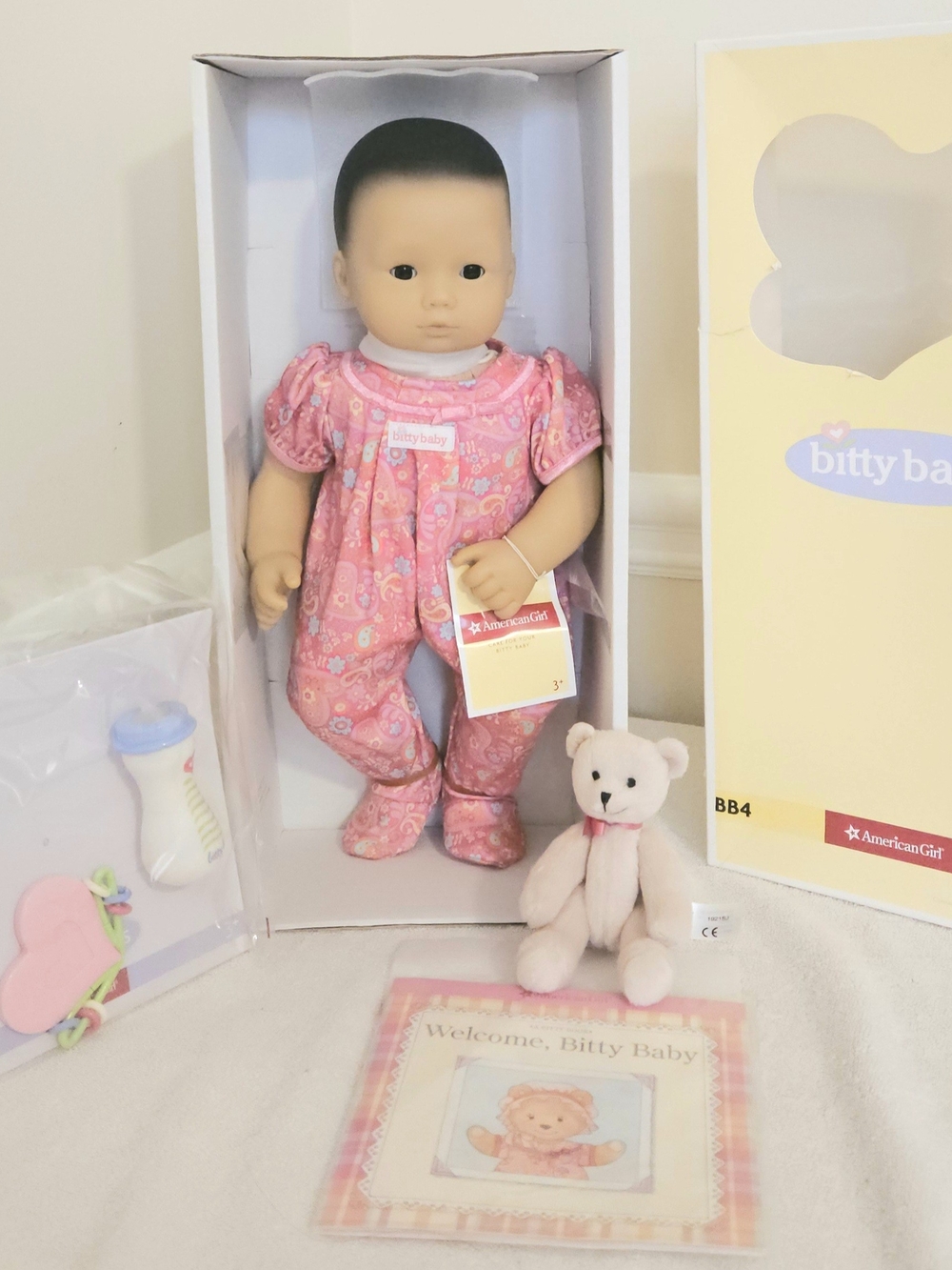 New American Girl Pleasant Company Bitty Baby Lot